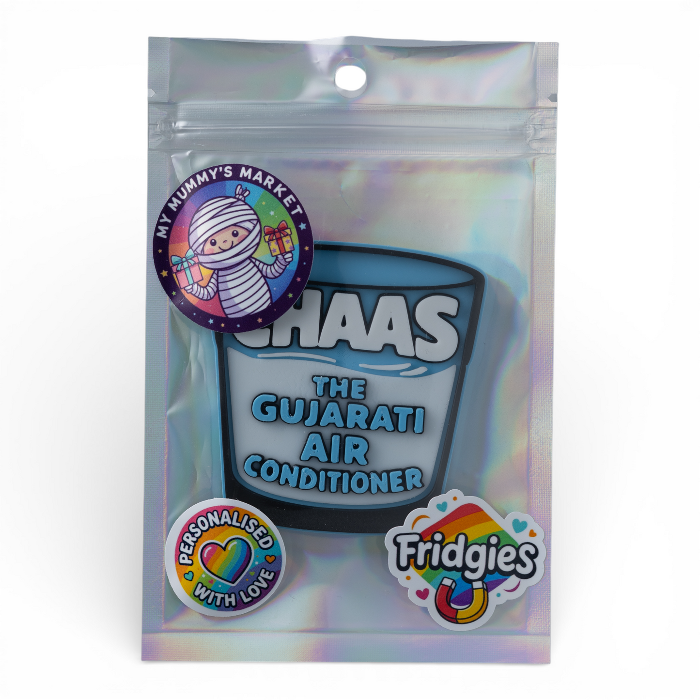 CHAAS The Gujarati Air-Conditioner – Fridge Magnet