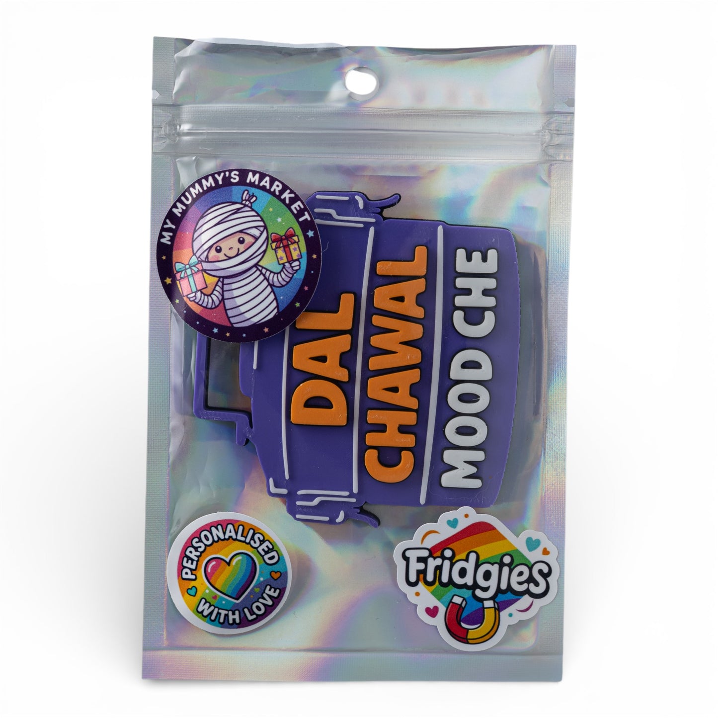 Dal Chawal Mood Che – Fridge Magnet