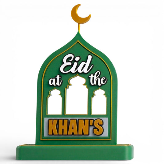 Personalised Eid Keepsake Sign