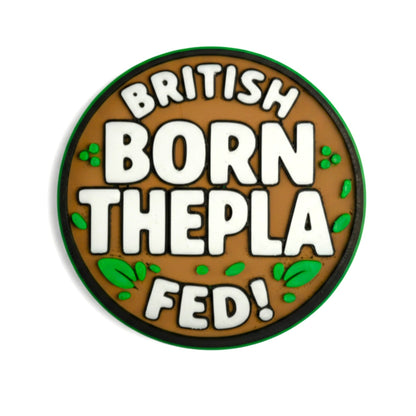 British Born Thepla Fed – Fridge Magnet