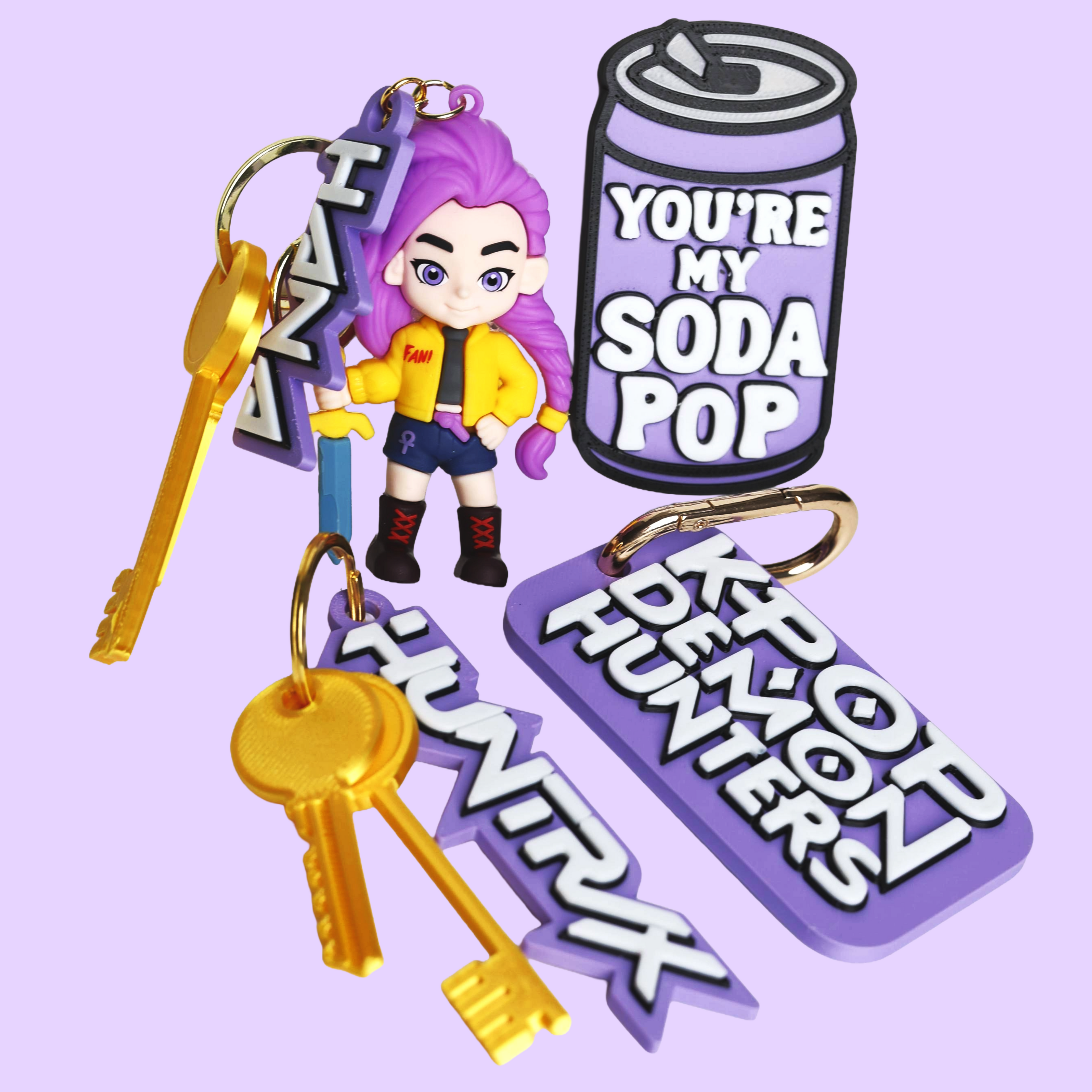 K-Pop Demon Hunter Personalised Gift Set – Stocking Filler Bundle