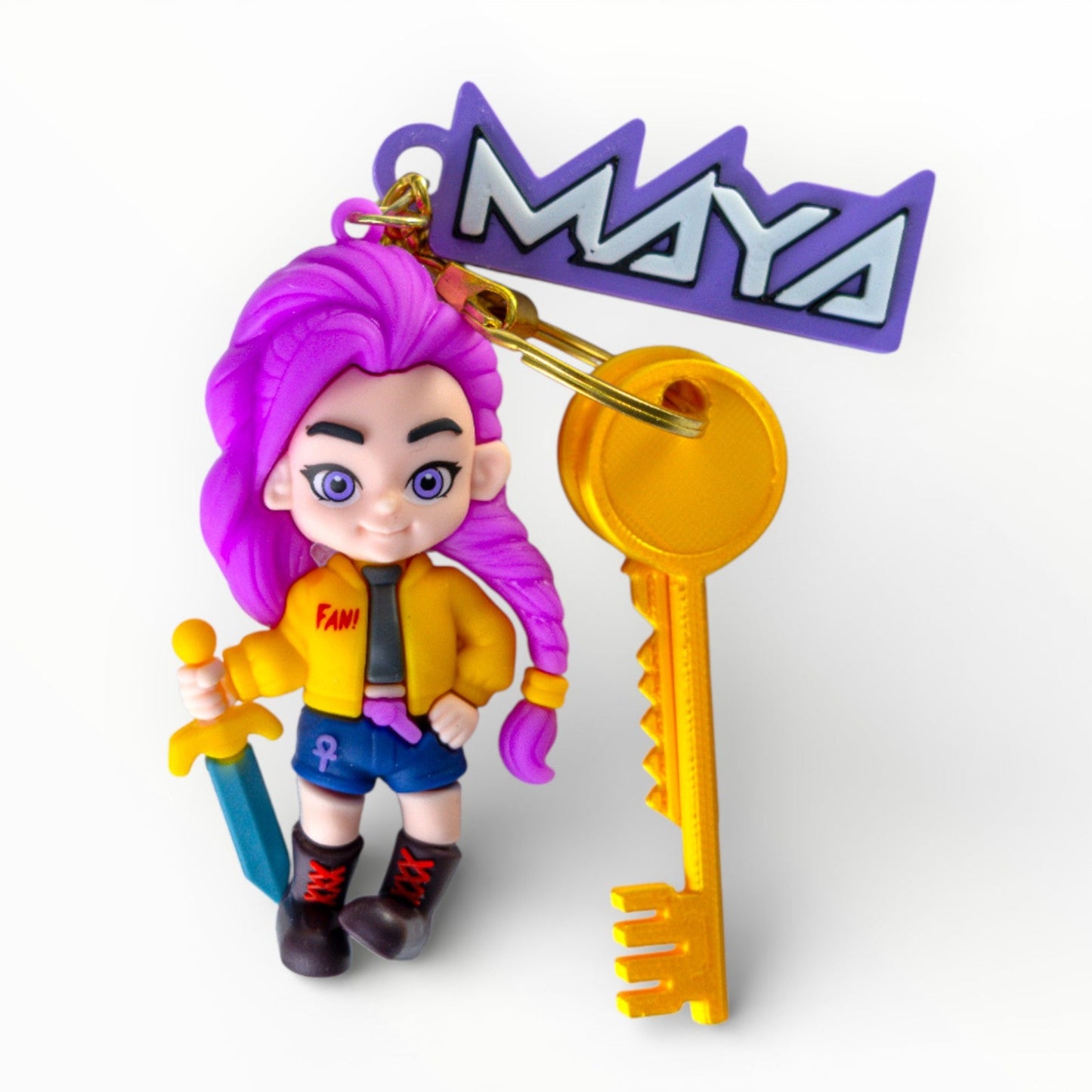 Kids Charmies – Rumi Personalised Keyring