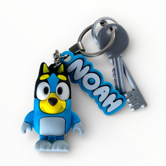 Kids Charmies – Bluey Personalised Keyring