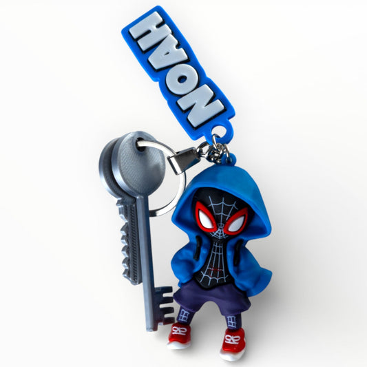 Kids Charmies – Spidey Personalised Keyring
