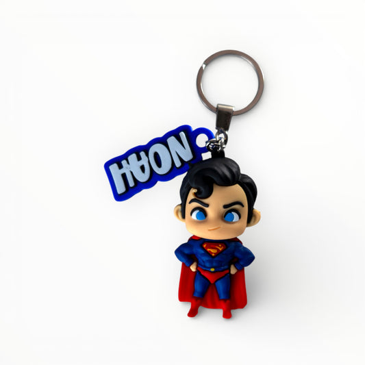 Kids Charmies – Superman Personalised Keyring