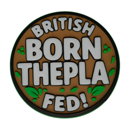 British Born Thepla Fed – Fridge Magnet