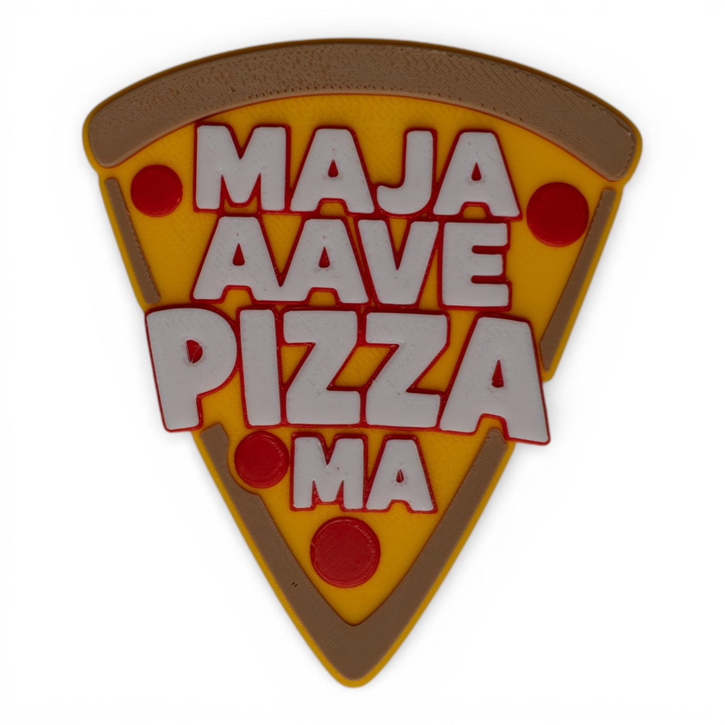 Maja Aave Pizza Ma – Fridge Magnet