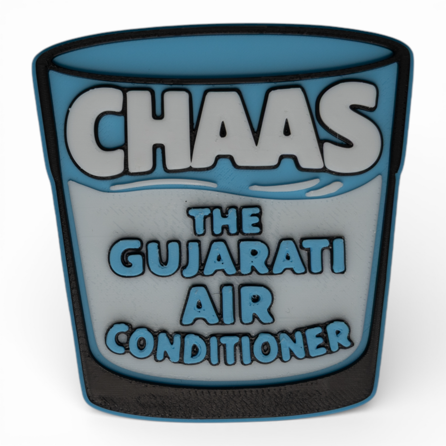 CHAAS The Gujarati Air-Conditioner – Fridge Magnet