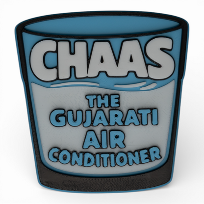 CHAAS The Gujarati Air-Conditioner – Fridge Magnet