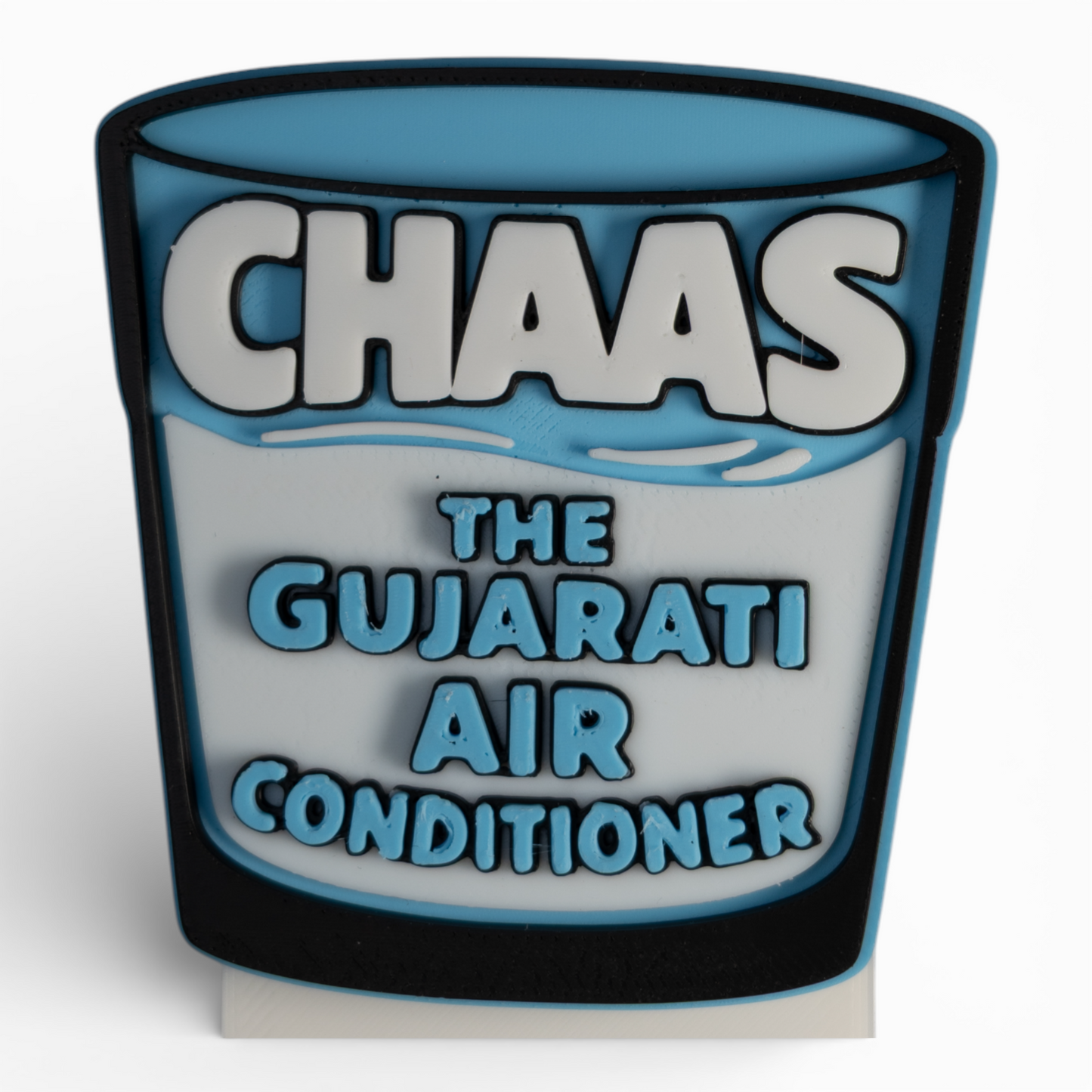 CHAAS The Gujarati Air-Conditioner – Fridge Magnet