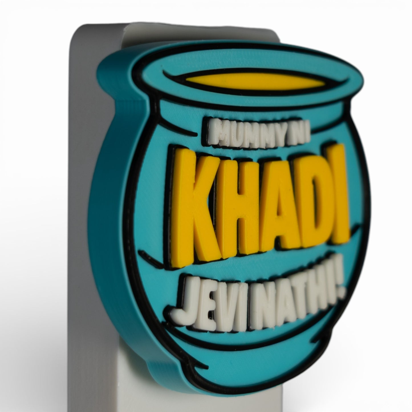 Mummy Ni Thali Jevi Nathi – Fridge Magnet