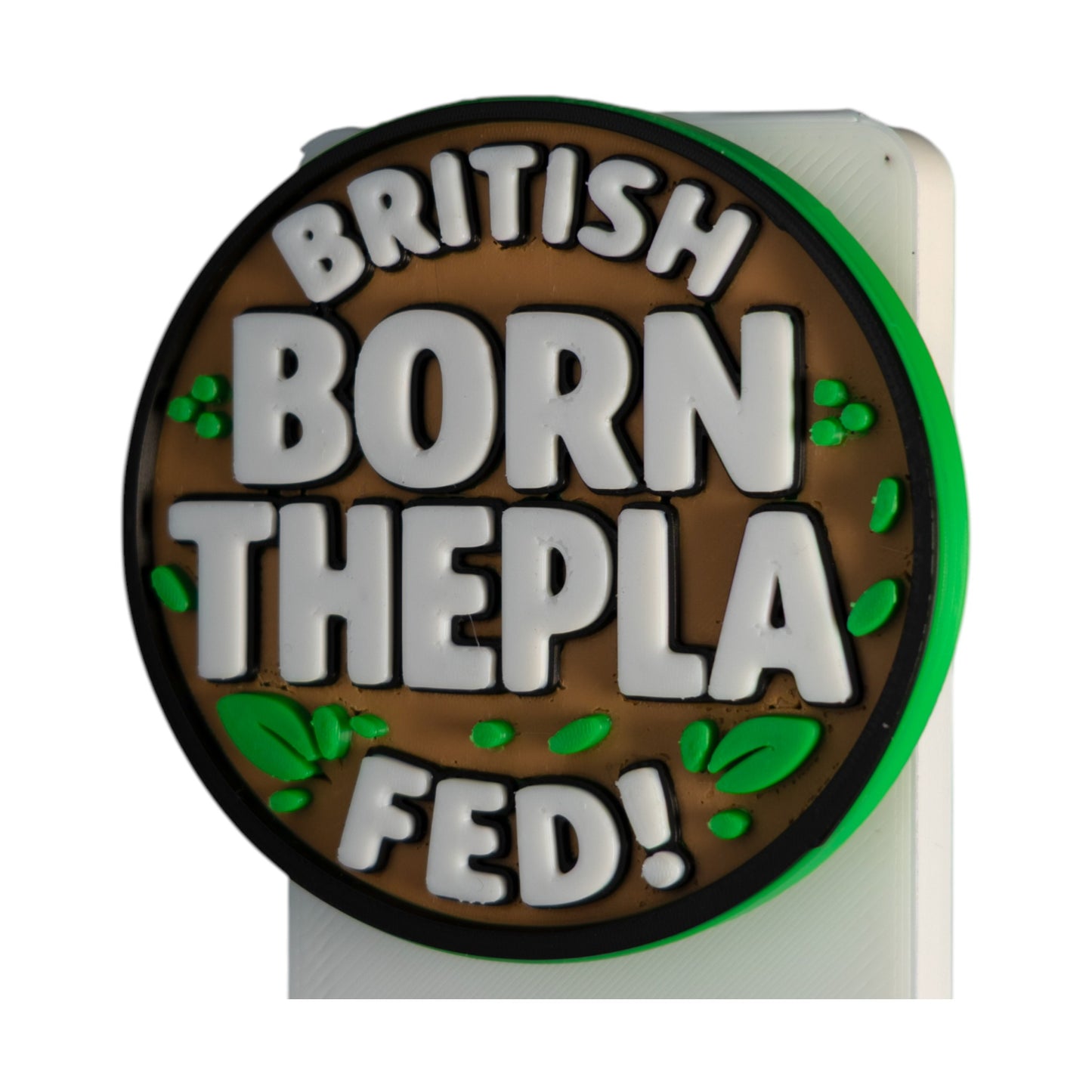 British Born Thepla Fed – Fridge Magnet