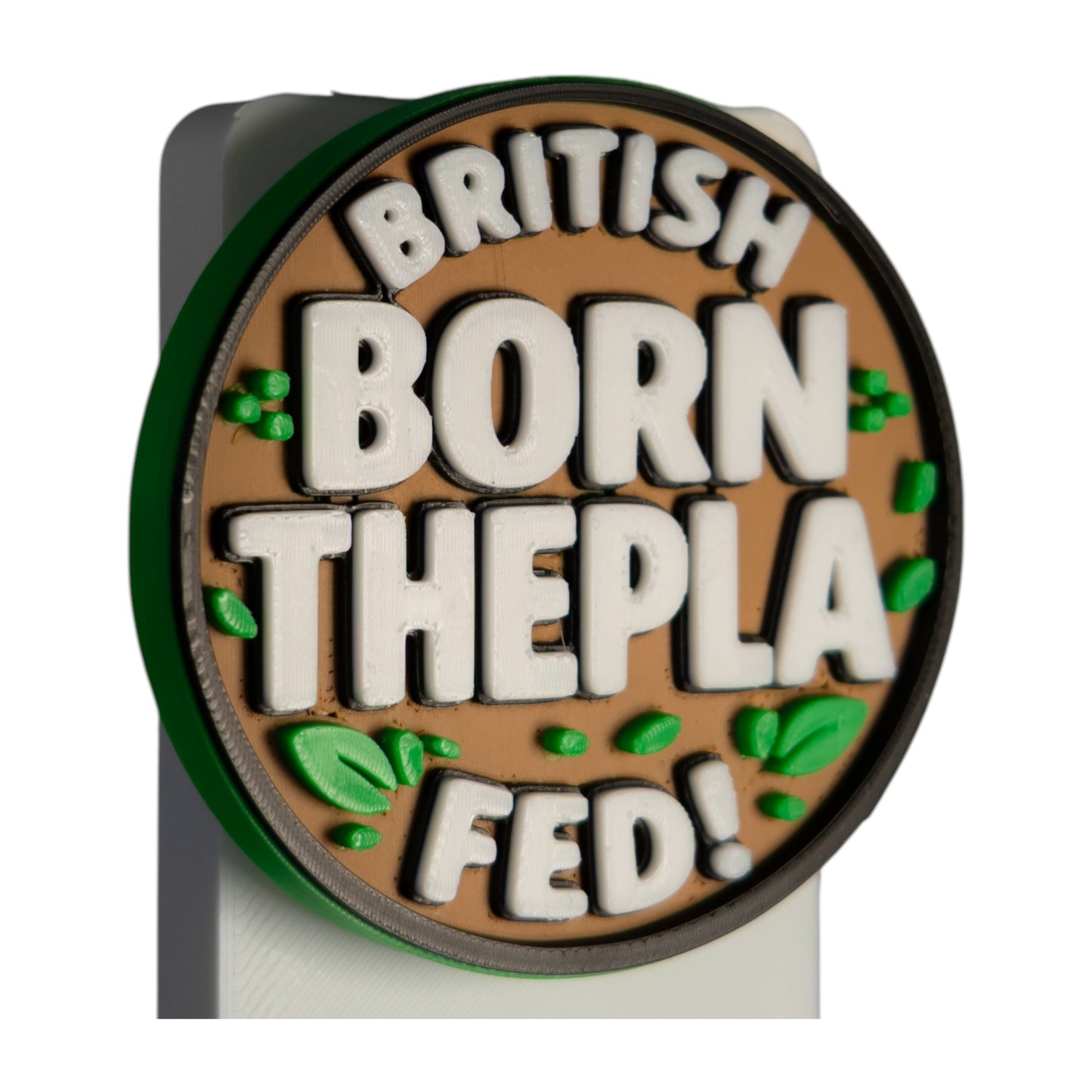 British Born Thepla Fed – Fridge Magnet