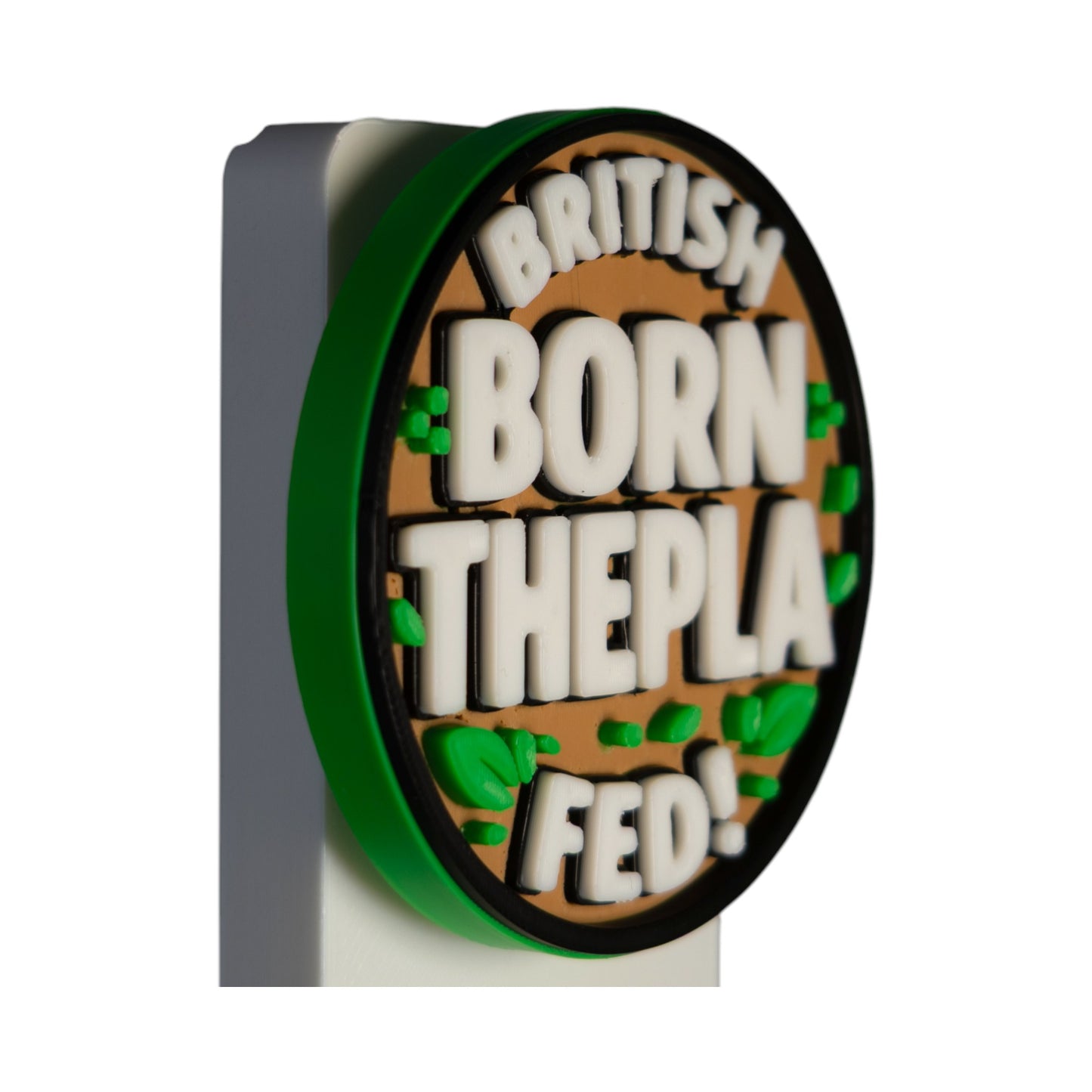 British Born Thepla Fed – Fridge Magnet