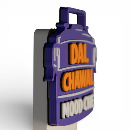 Dal Chawal Mood Che – Fridge Magnet
