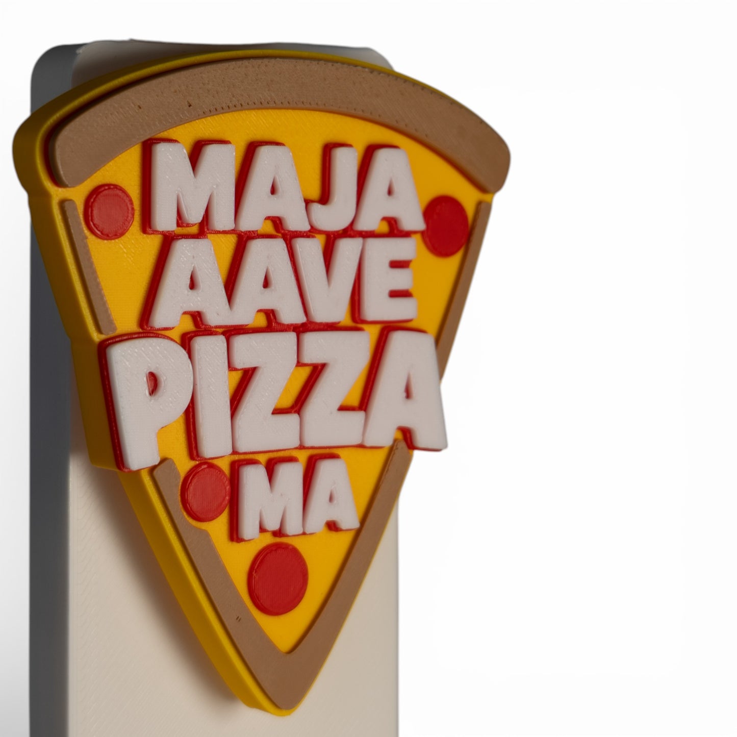 Maja Aave Pizza Ma – Fridge Magnet