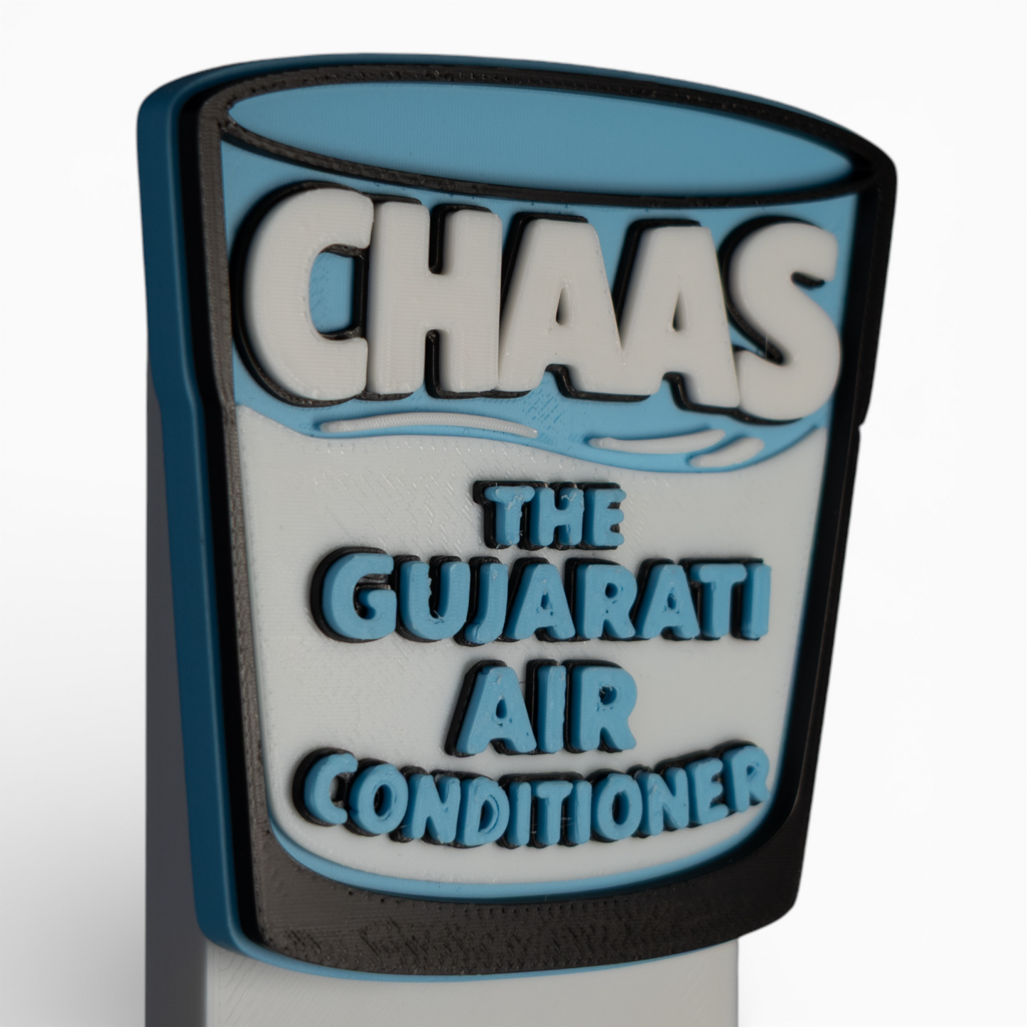 CHAAS The Gujarati Air-Conditioner – Fridge Magnet