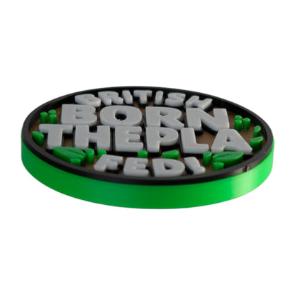 British Born Thepla Fed – Fridge Magnet