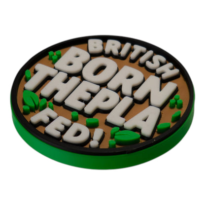 British Born Thepla Fed – Fridge Magnet