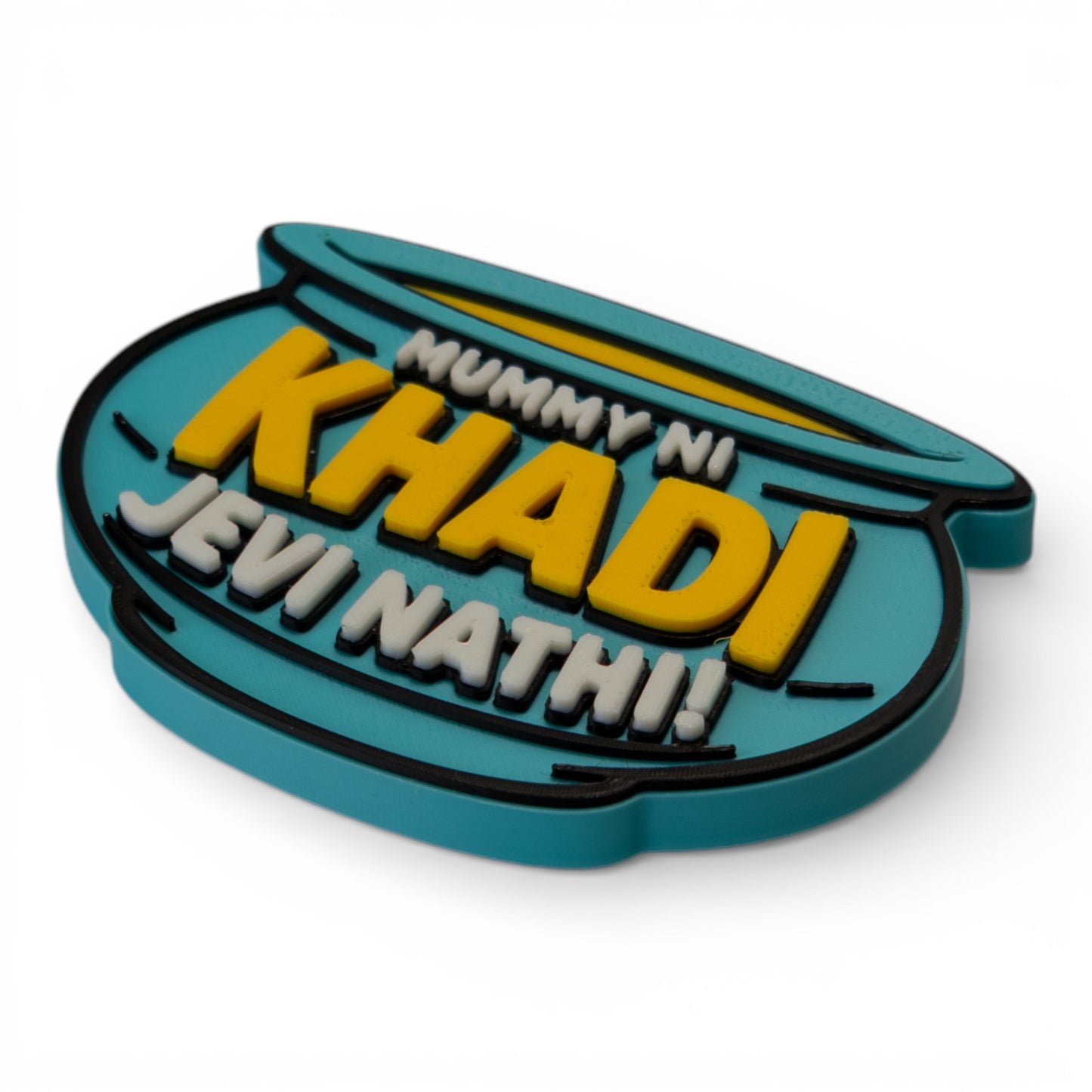 Mummy Ni Thali Jevi Nathi – Fridge Magnet