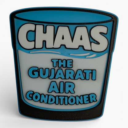 CHAAS The Gujarati Air-Conditioner – Fridge Magnet