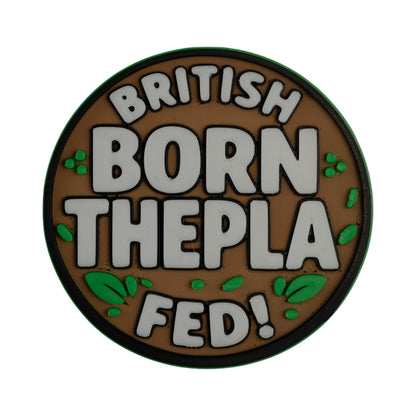 British Born Thepla Fed – Fridge Magnet