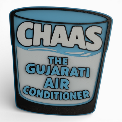 CHAAS The Gujarati Air-Conditioner – Fridge Magnet