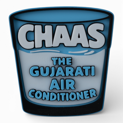 CHAAS The Gujarati Air-Conditioner – Fridge Magnet