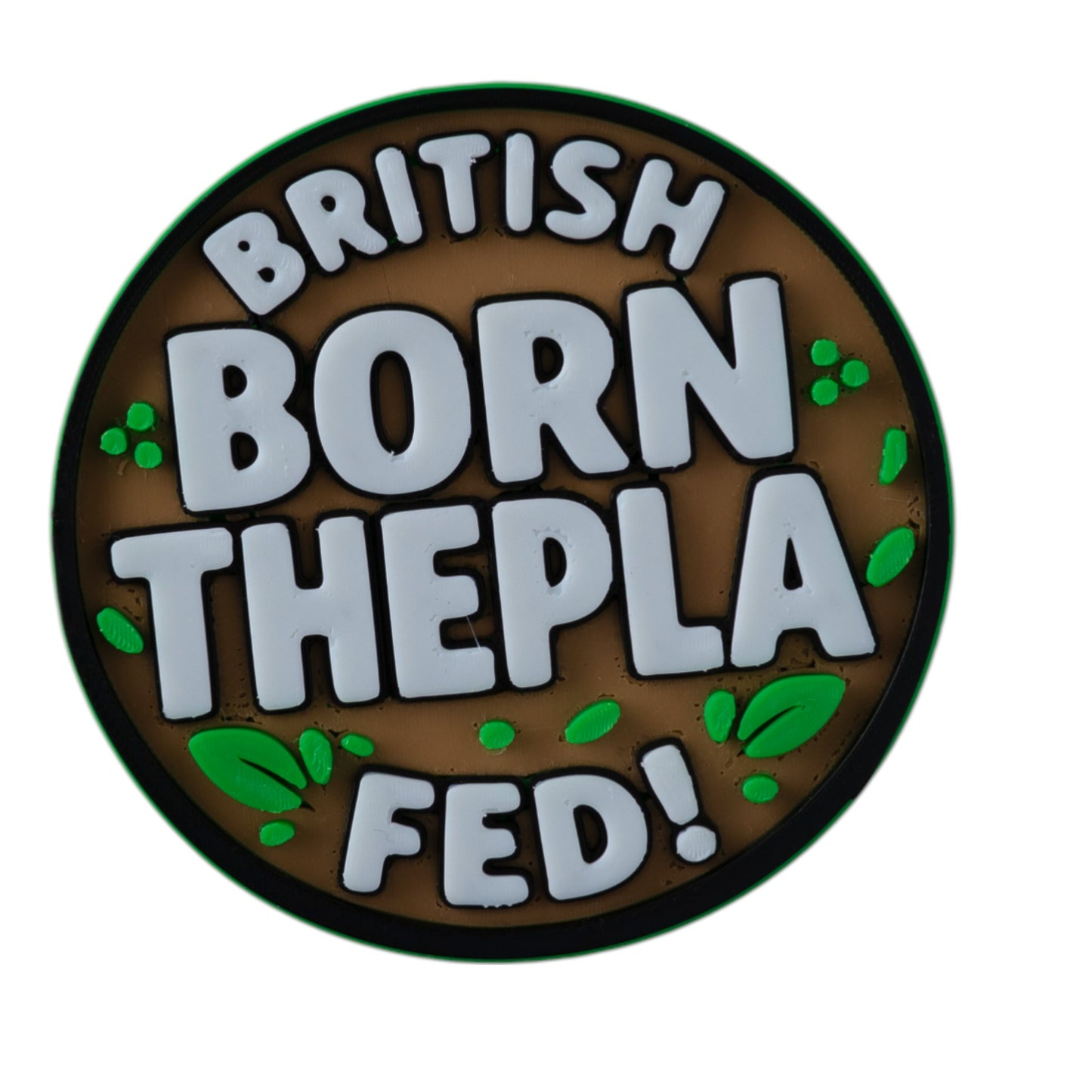 British Born Thepla Fed – Fridge Magnet