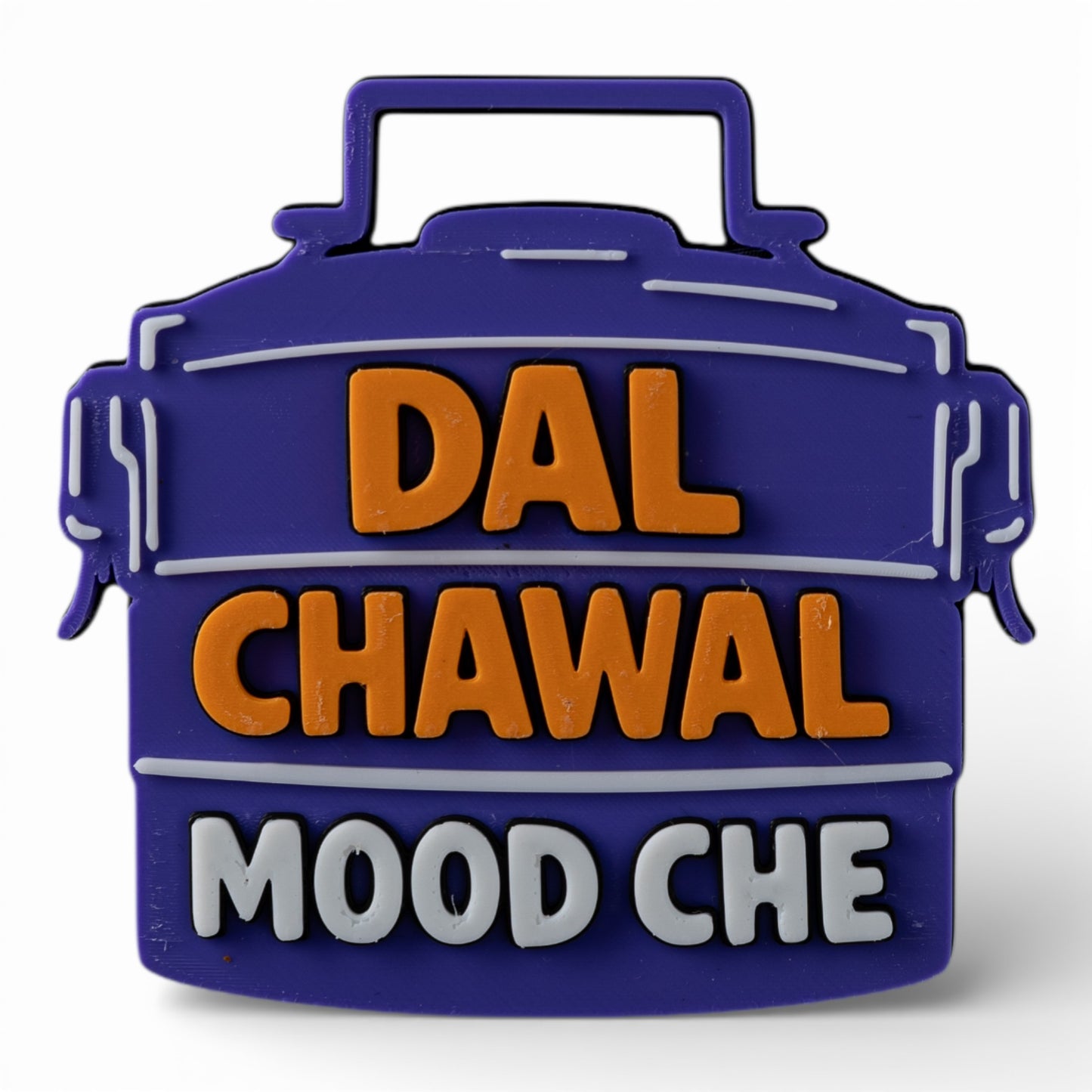 Dal Chawal Mood Che – Fridge Magnet