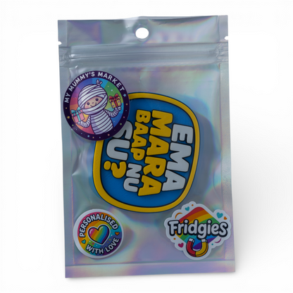 Ema Mara Baap Nu Su – Fridge Magnet