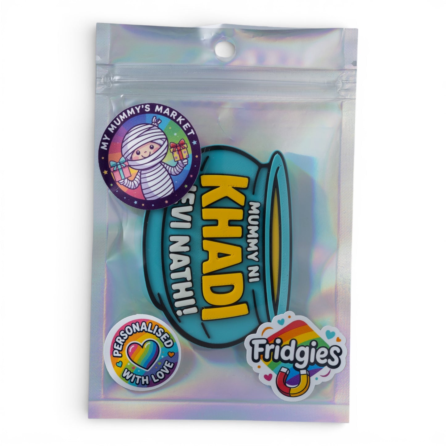 Mummy Ni Thali Jevi Nathi – Fridge Magnet