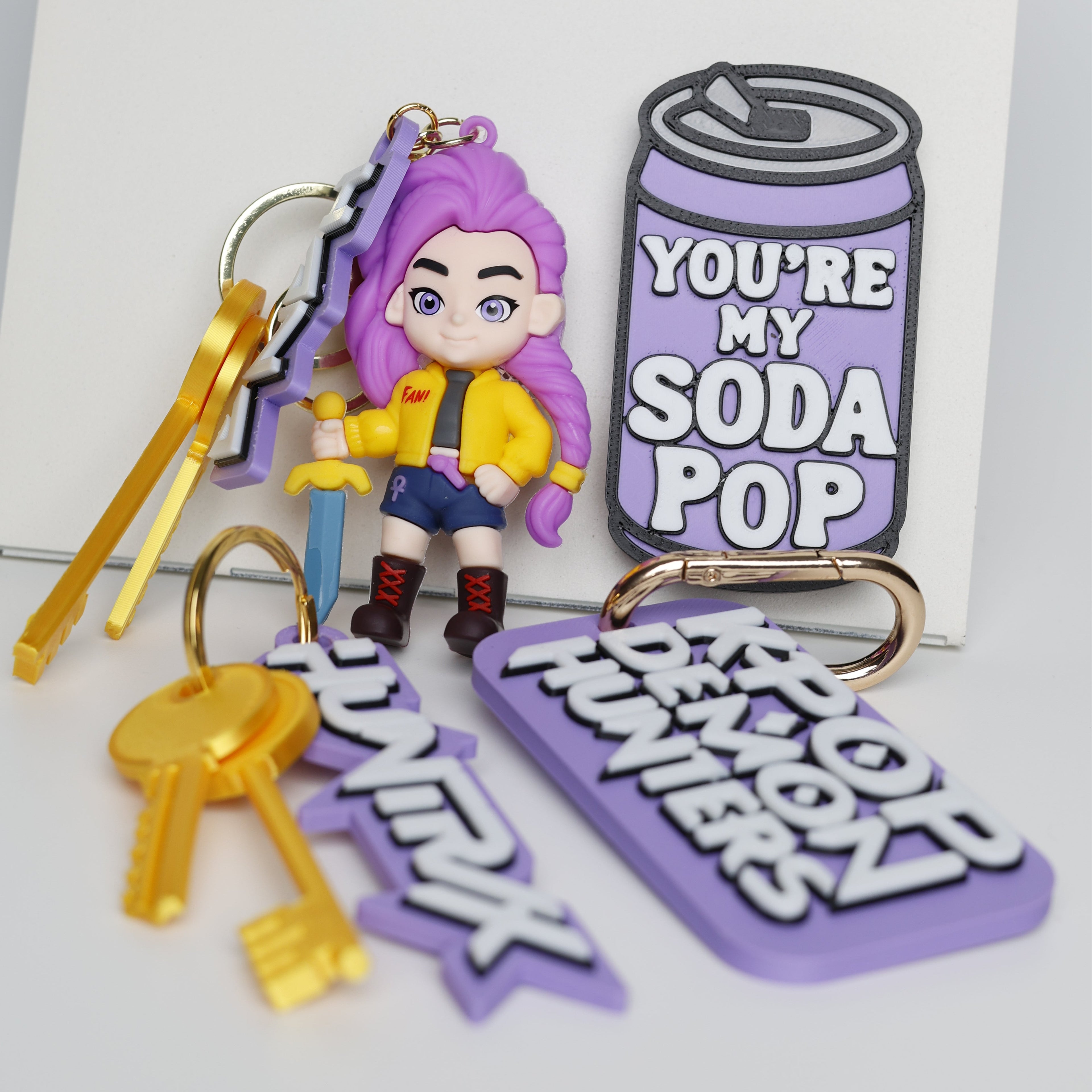 K-Pop Demon Hunter Personalised Gift Set – Stocking Filler Bundle