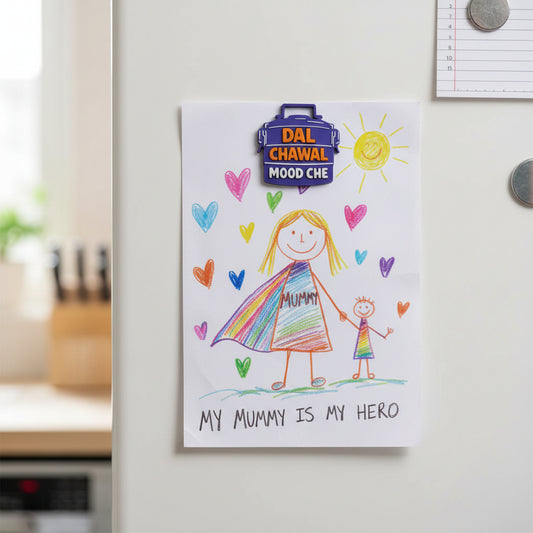 Dal Chawal Mood Che – Fridge Magnet