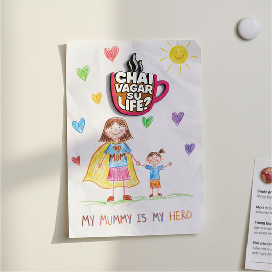 Chai Vagar Su Life? – Fridge Magnet