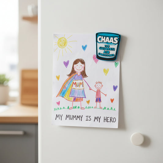 CHAAS The Gujarati Air-Conditioner – Fridge Magnet