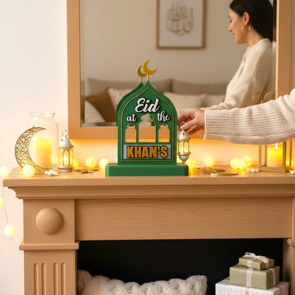 Personalised Eid Keepsake Sign